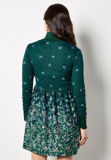 Вязаное платье