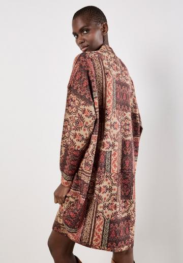 Вязаное платье