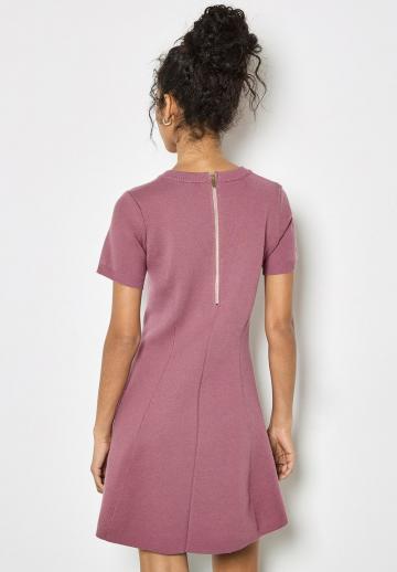 Вязаное платье