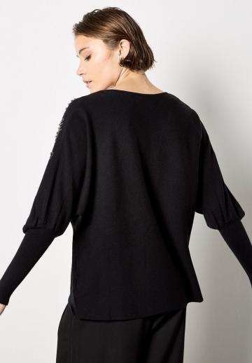 Длинный пуловер