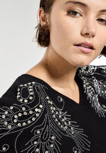 Длинный пуловер