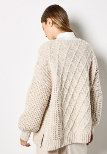 Длинный пуловер