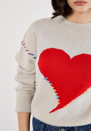 Длинный пуловер