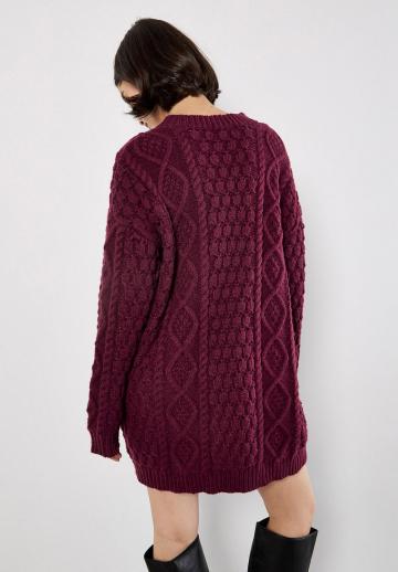 Вязаное платье