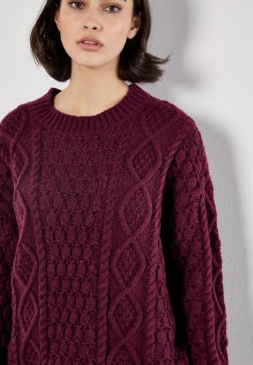 Вязаное платье