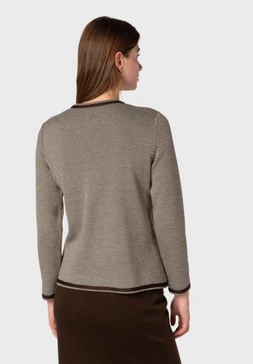 Жаккардовая кофта