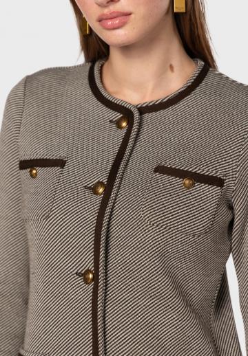 Жаккардовая кофта