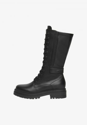 Сапоги на шнуровке