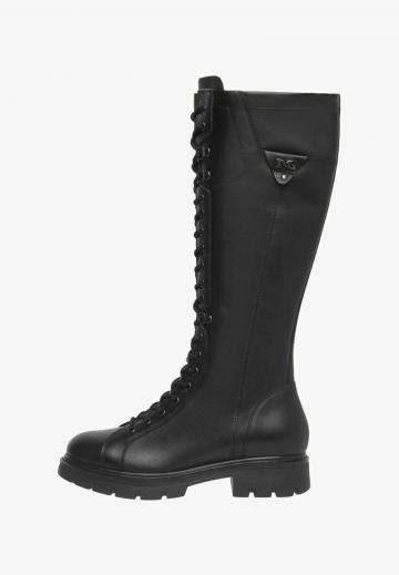 Сапоги на шнуровке