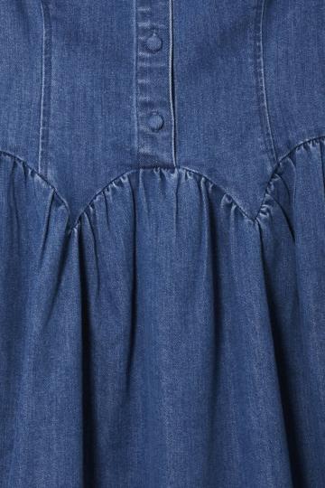 Джинсовое платье