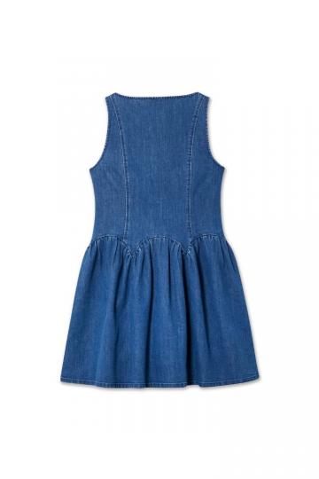 Джинсовое платье