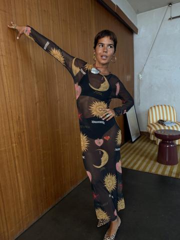 Длинное платье