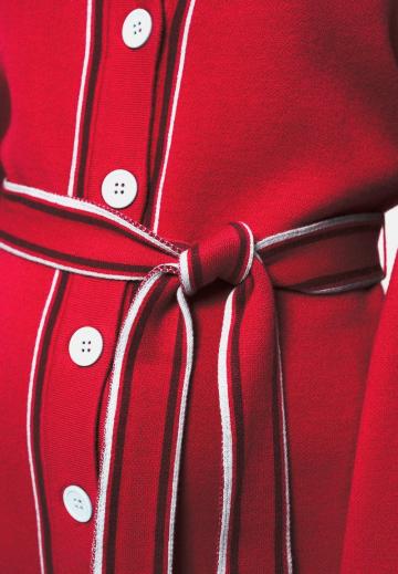 Вязаное платье