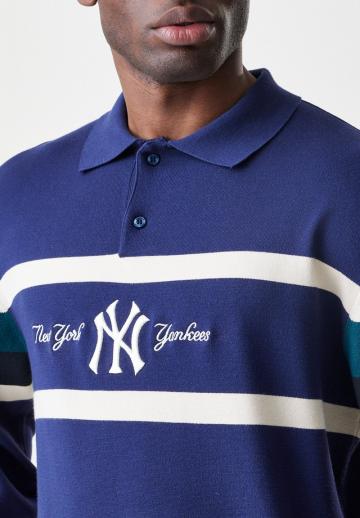 Пуловер с воротником поло