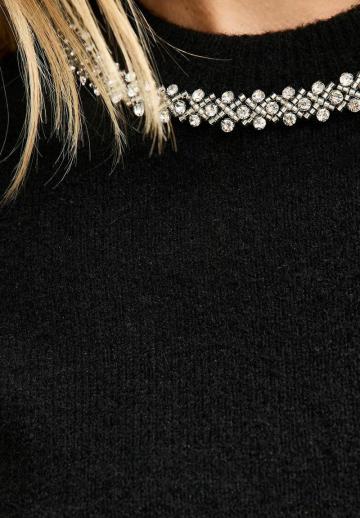 Пуловер с коротким рукавом