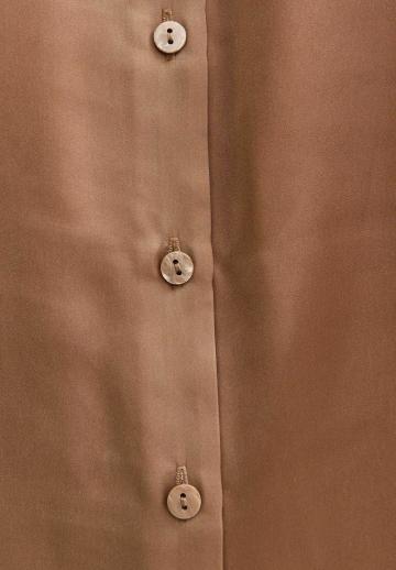 Атласная блузка