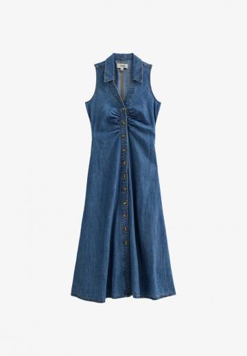 Джинсовая жилетка