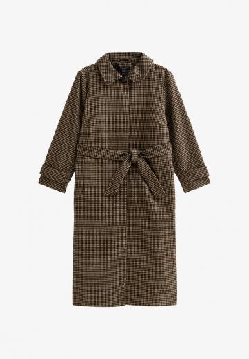 Шерстяное пальто