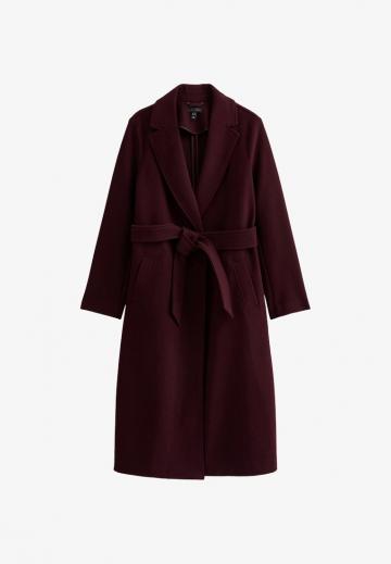 Шерстяное пальто