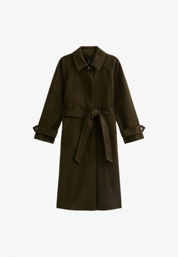 Шерстяное пальто