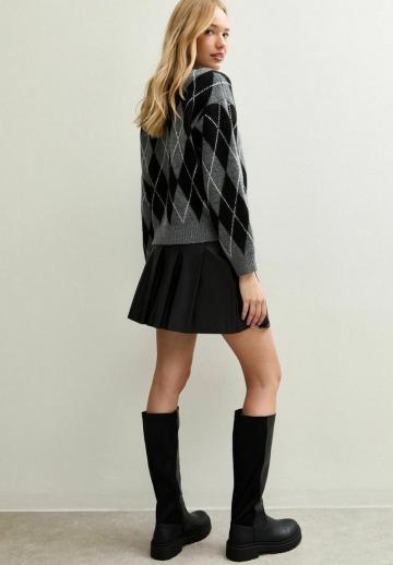 Кожаная юбка