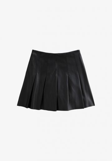 Кожаная юбка