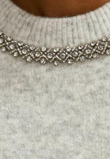 Пуловер с коротким рукавом