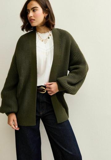 Длинный кардиган