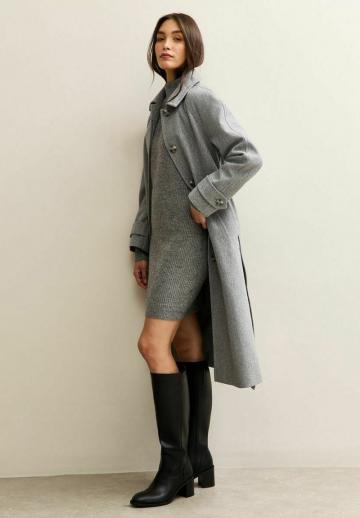 Вязаное платье