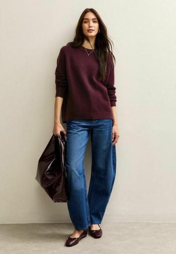 Длинный пуловер