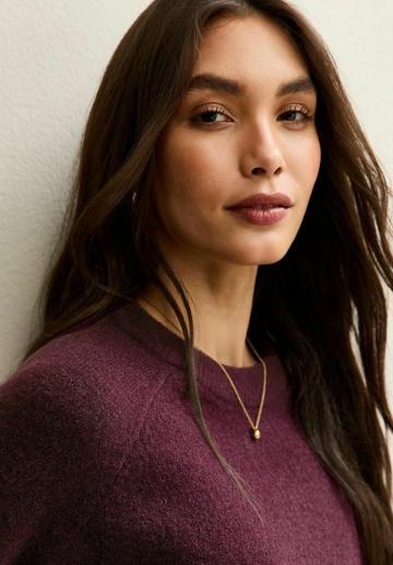 Длинный пуловер