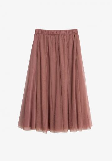 Юбка с воланами