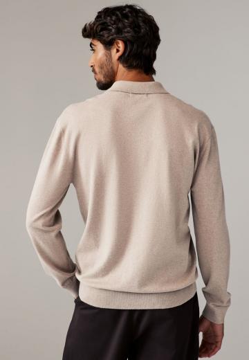 Поло с длинным рукавом