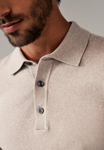 Поло с длинным рукавом