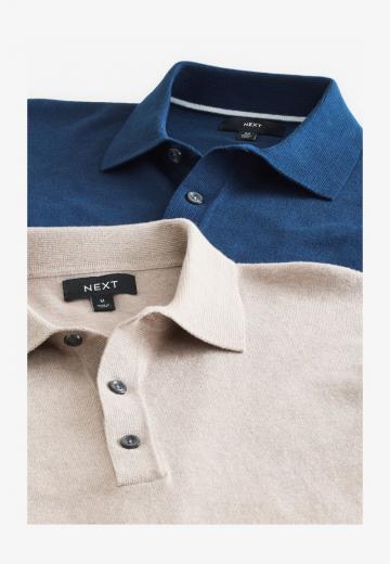 Поло с длинным рукавом