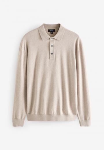 Поло с длинным рукавом