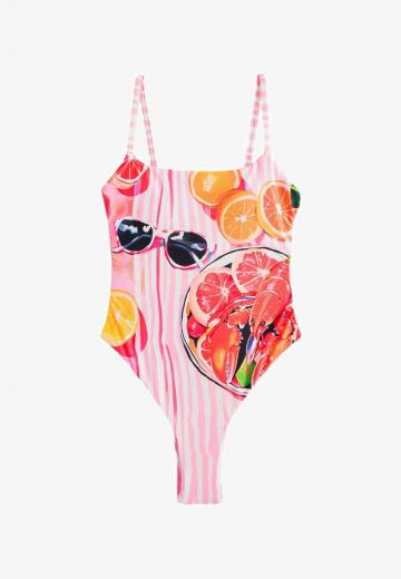 Слитный купальник