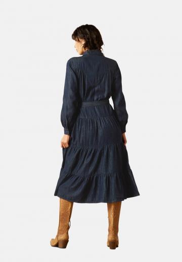 Джинсовое платье