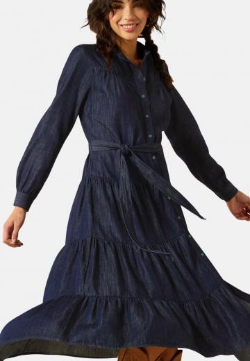 Джинсовое платье