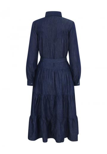 Джинсовое платье