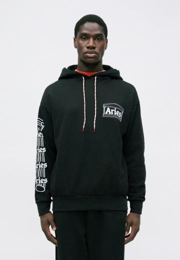 Пуловер с капюшоном