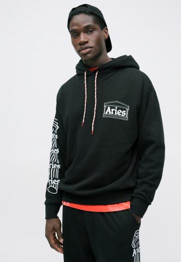 Пуловер с капюшоном