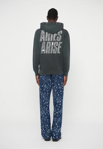 Пуловер с капюшоном