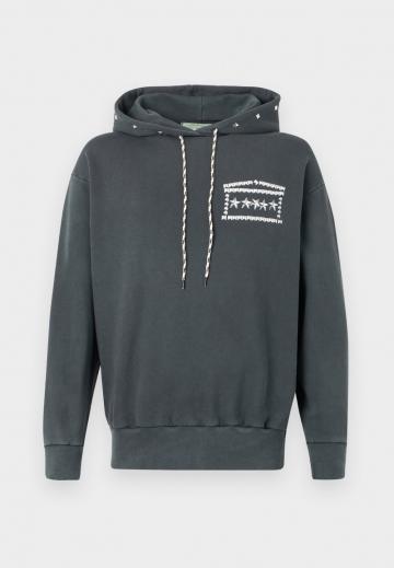 Пуловер с капюшоном