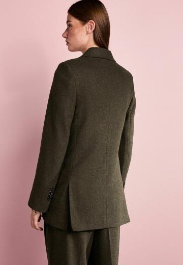 Длинный блейзер