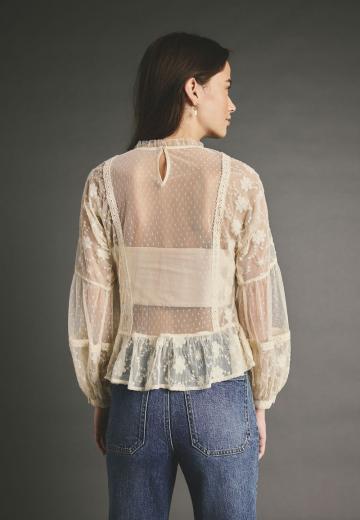Кружевная блузка