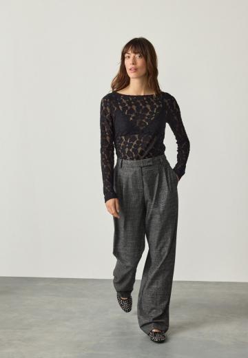 Кружевная блузка