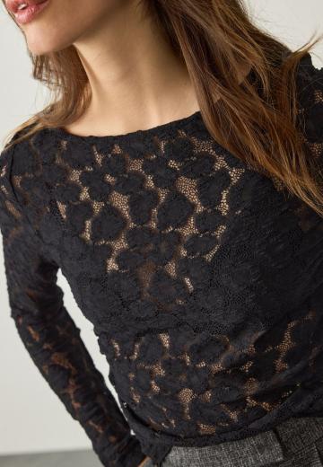 Кружевная блузка