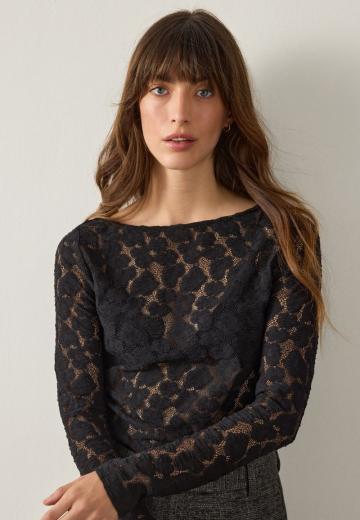 Кружевная блузка