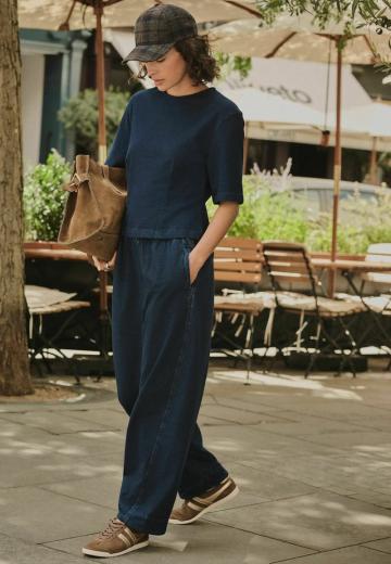 Джинсовая блузка